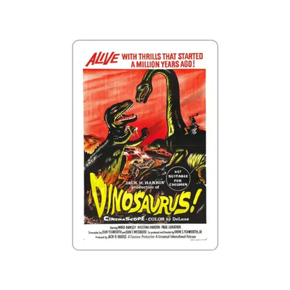 DINOSAURUS (2) 1960 Movie Poster STICKER Vinyl Die-Cut Decal - The Sticker Space
