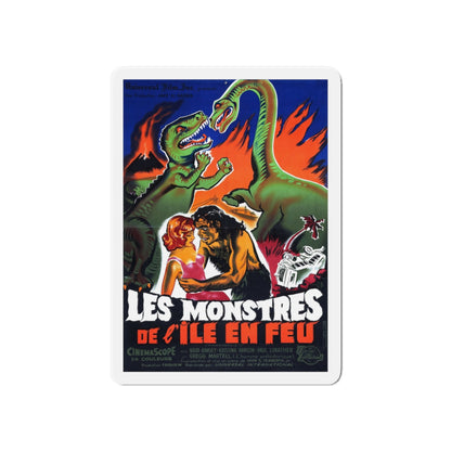 DINOSAURUS (FRENCH 2) 1960 Movie Poster - Die-Cut Magnet-6 × 6"-The Sticker Space