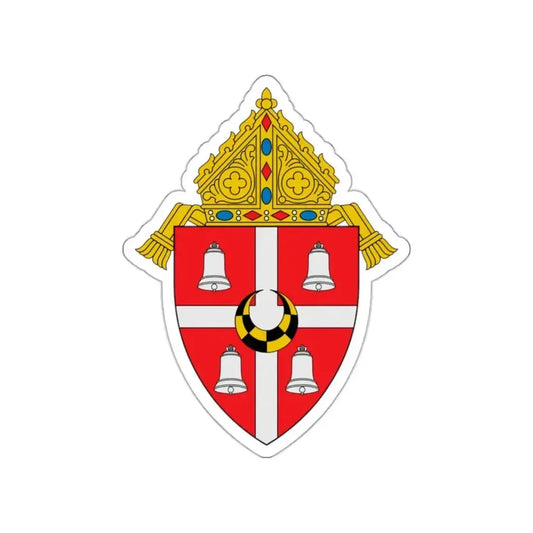 Diocese of Alexandria in Louisiana - STICKER Vinyl Die-Cut Decal White Die-Cut 2 Inch - The Sticker Space