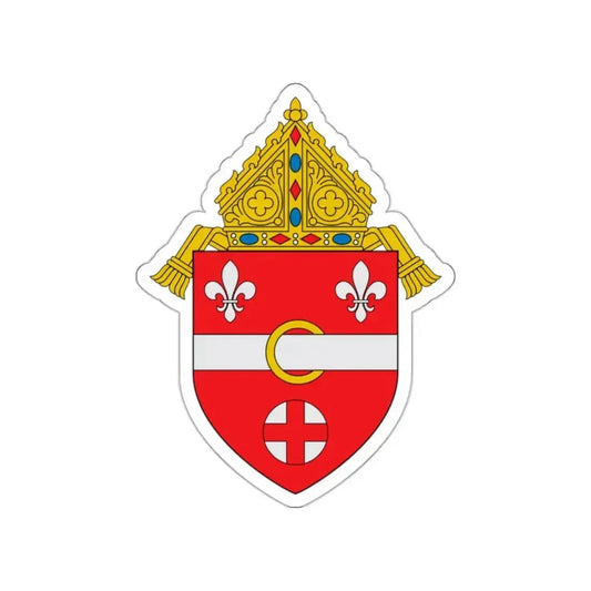 Diocese of Allentown - STICKER Vinyl Die-Cut Decal White Die-Cut 2 Inch - The Sticker Space