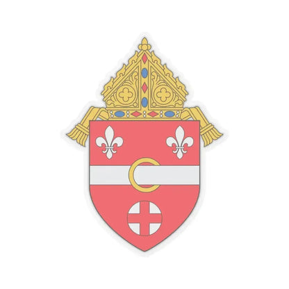 Diocese of Allentown - STICKER Vinyl Kiss-Cut Decal 3 Inch Transparent - The Sticker Space