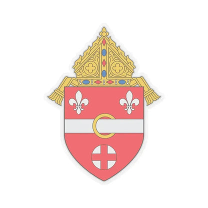Diocese of Allentown - STICKER Vinyl Kiss-Cut Decal 6 Inch Transparent - The Sticker Space