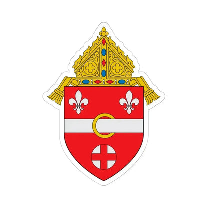 Diocese of Allentown - STICKER Vinyl Kiss-Cut Decal 6 Inch White - The Sticker Space