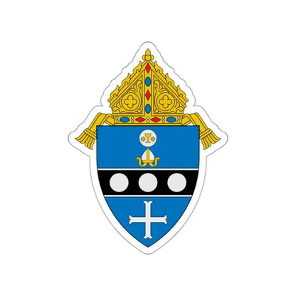 Diocese of Altoona Johnstown - STICKER Vinyl Die-Cut Decal White Die-Cut 2 Inch - The Sticker Space