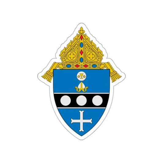 Diocese of Altoona Johnstown - STICKER Vinyl Die-Cut Decal White Die-Cut 2 Inch - The Sticker Space