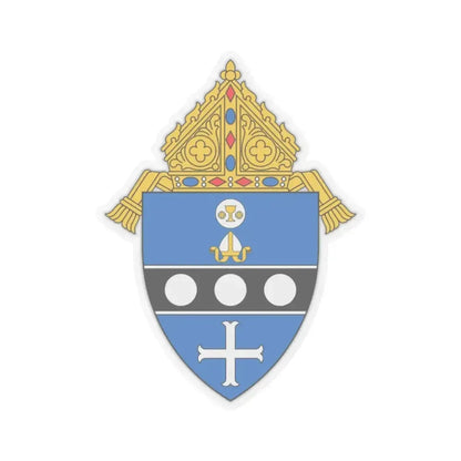 Diocese of Altoona Johnstown - STICKER Vinyl Kiss-Cut Decal 2 Inch Transparent - The Sticker Space