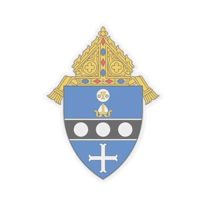 Diocese of Altoona Johnstown - STICKER Vinyl Kiss-Cut Decal 3 Inch Transparent - The Sticker Space