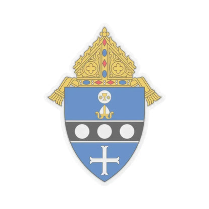 Diocese of Altoona Johnstown - STICKER Vinyl Kiss-Cut Decal 6 Inch Transparent - The Sticker Space