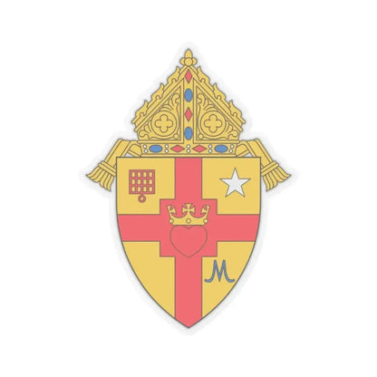 Diocese of Amarillo - STICKER Vinyl Kiss-Cut Decal 2 Inch Transparent - The Sticker Space