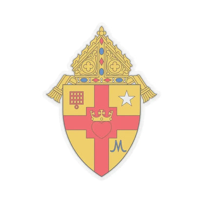 Diocese of Amarillo - STICKER Vinyl Kiss-Cut Decal 3 Inch Transparent - The Sticker Space