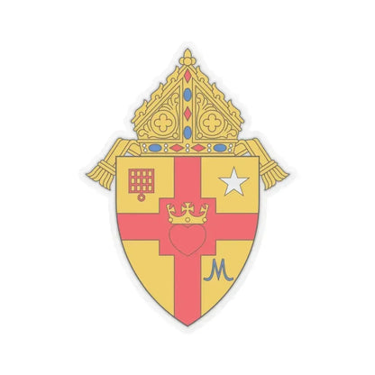 Diocese of Amarillo - STICKER Vinyl Kiss-Cut Decal 6 Inch Transparent - The Sticker Space