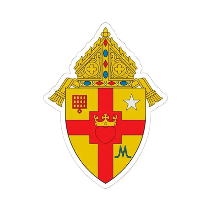 Diocese of Amarillo - STICKER Vinyl Kiss-Cut Decal 6 Inch White - The Sticker Space