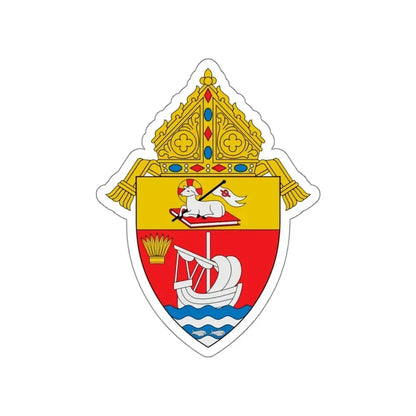 Diocese of Arecibo - STICKER Vinyl Die-Cut Decal White Die-Cut 4 Inch - The Sticker Space