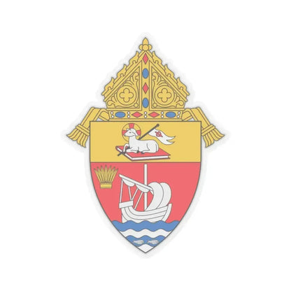 Diocese of Arecibo - STICKER Vinyl Kiss-Cut Decal 2 Inch Transparent - The Sticker Space