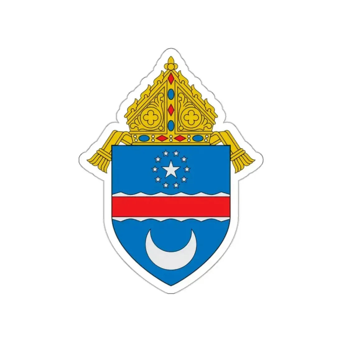 Diocese of Arlington - STICKER Vinyl Die-Cut Decal - The Sticker Space