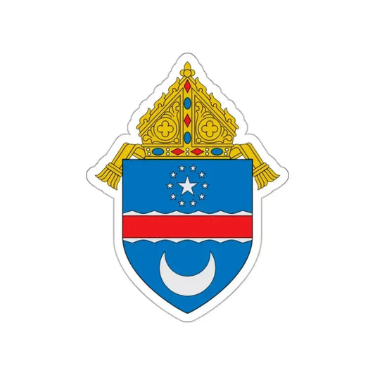Diocese of Arlington - STICKER Vinyl Die-Cut Decal White Die-Cut 2 Inch - The Sticker Space