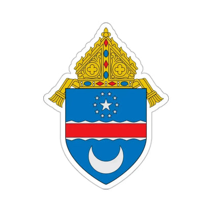 Diocese of Arlington - STICKER Vinyl Kiss-Cut Decal 2 Inch White - The Sticker Space