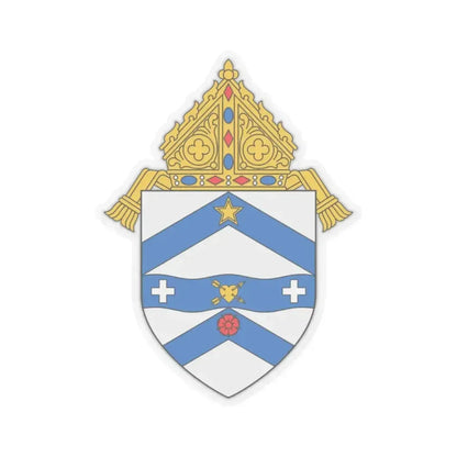 Diocese of Austin - STICKER Vinyl Kiss-Cut Decal 2 Inch Transparent - The Sticker Space