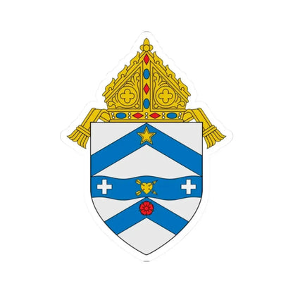 Diocese of Austin - STICKER Vinyl Kiss-Cut Decal 2 Inch White - The Sticker Space