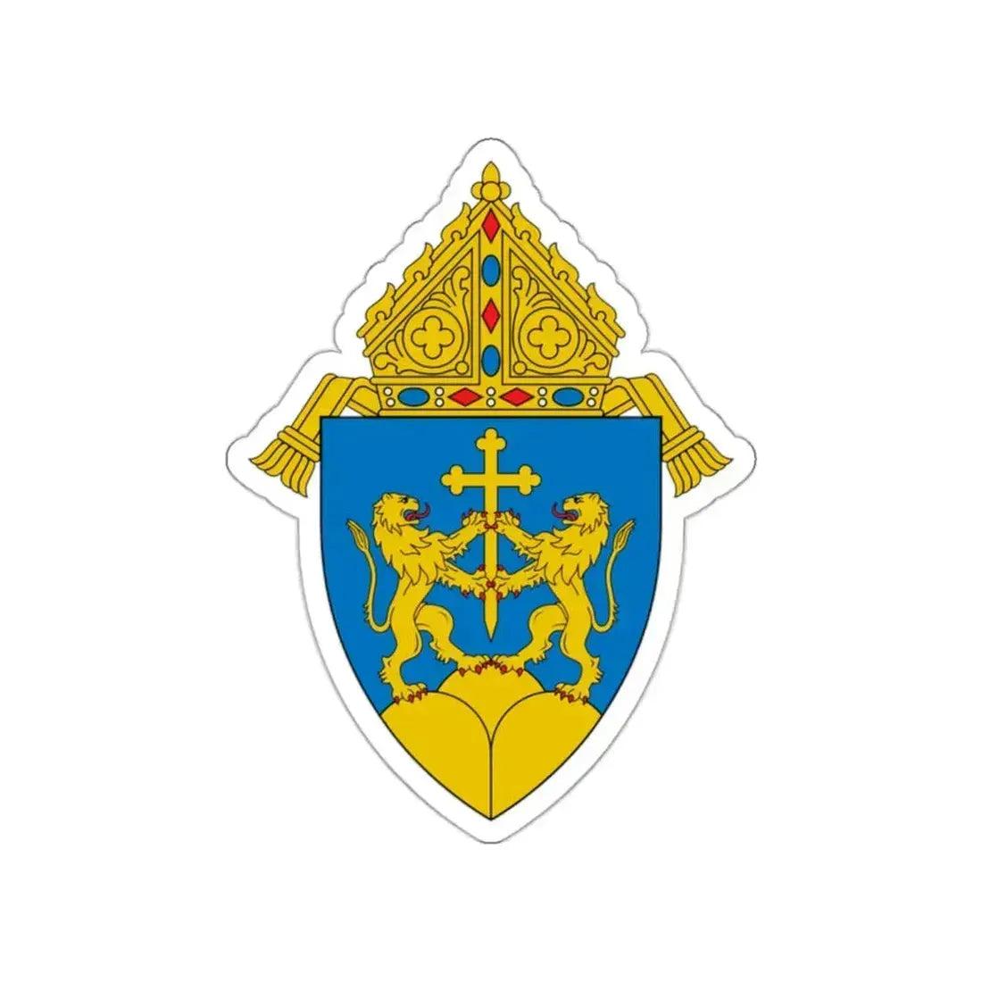 Diocese of Baker - STICKER Vinyl Die-Cut Decal White Die-Cut 2 Inch - The Sticker Space