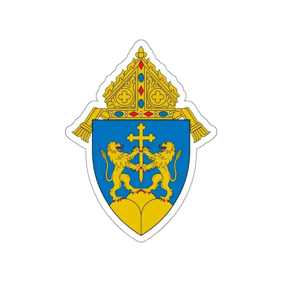 Diocese of Baker - STICKER Vinyl Die-Cut Decal White Die-Cut 3 Inch - The Sticker Space