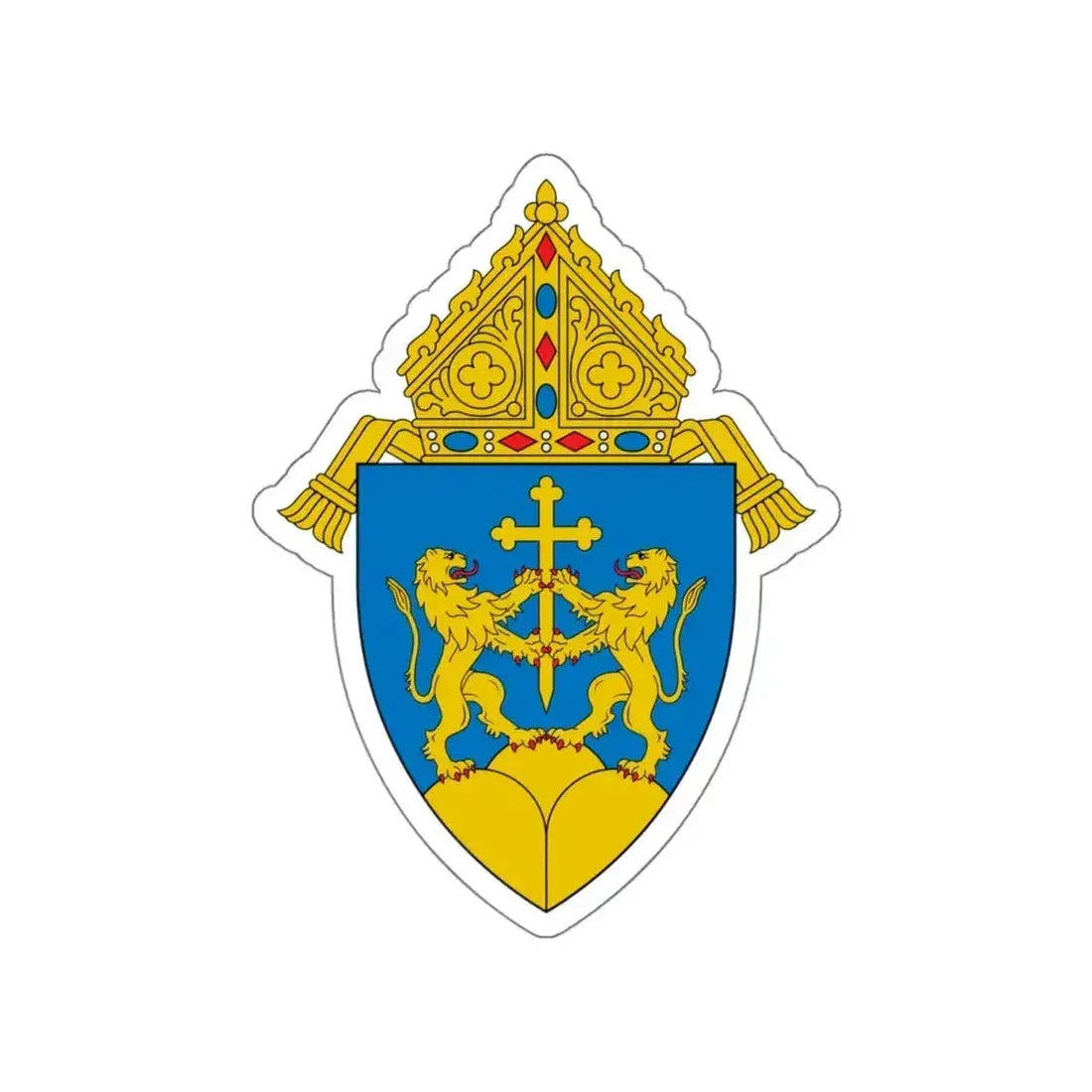 Diocese of Baker - STICKER Vinyl Die-Cut Decal White Die-Cut 5 Inch - The Sticker Space