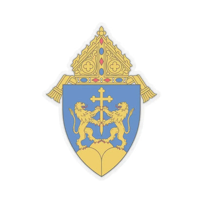 Diocese of Baker - STICKER Vinyl Kiss-Cut Decal 4 Inch Transparent - The Sticker Space
