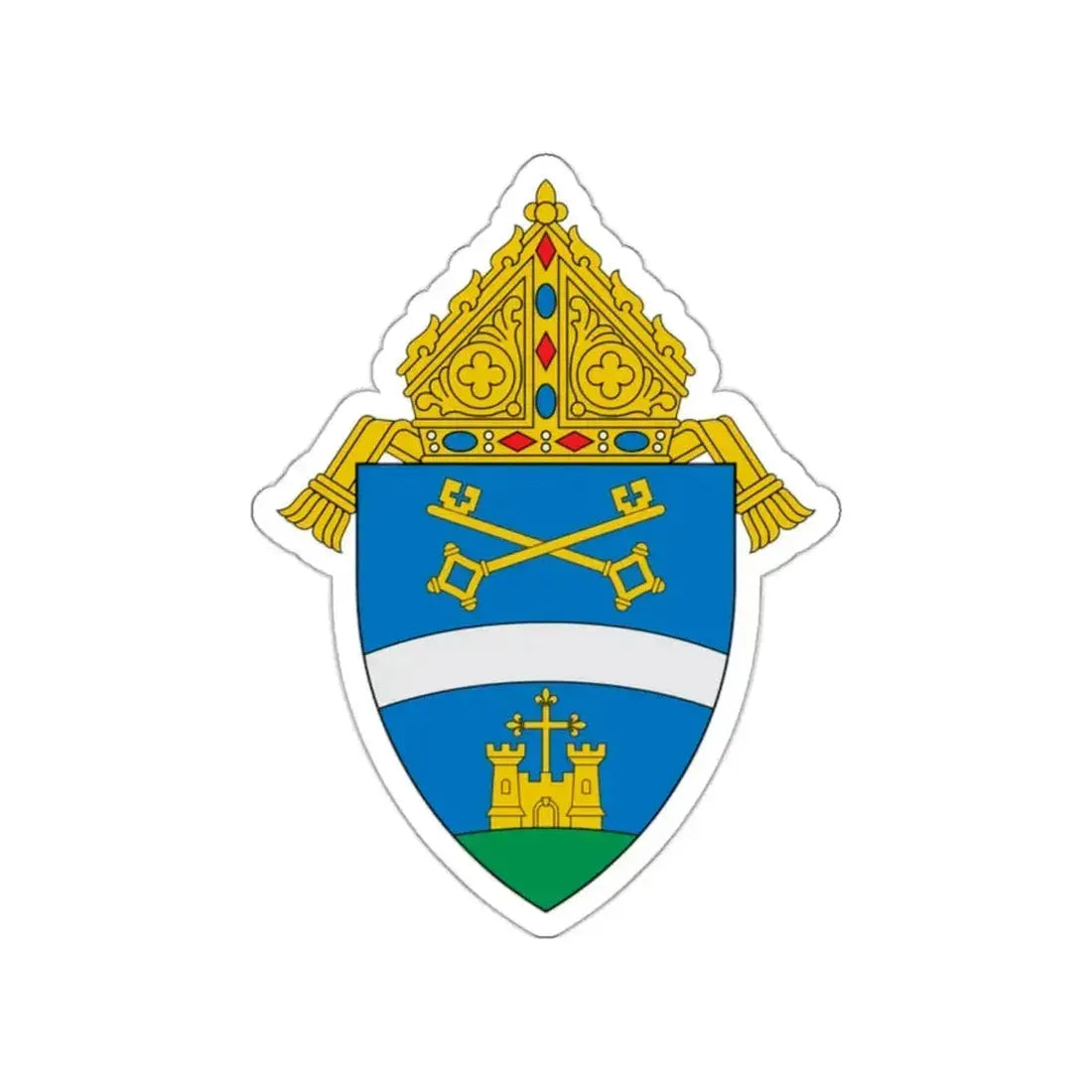 Diocese of Belleville - STICKER Vinyl Die-Cut Decal - The Sticker Space