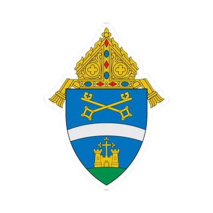 Diocese of Belleville - STICKER Vinyl Kiss-Cut Decal 2 Inch White - The Sticker Space