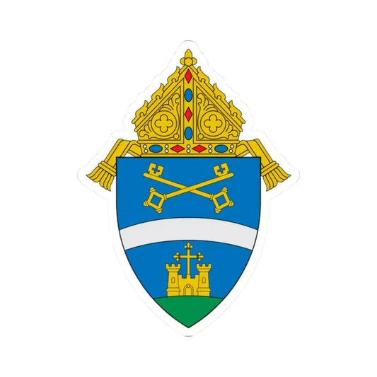 Diocese of Belleville - STICKER Vinyl Kiss-Cut Decal 2 Inch White - The Sticker Space