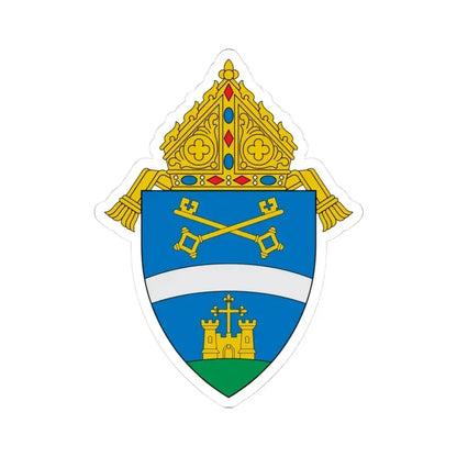 Diocese of Belleville - STICKER Vinyl Kiss-Cut Decal 3 Inch White - The Sticker Space