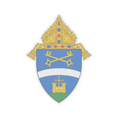 Diocese of Belleville - STICKER Vinyl Kiss-Cut Decal 4 Inch Transparent - The Sticker Space