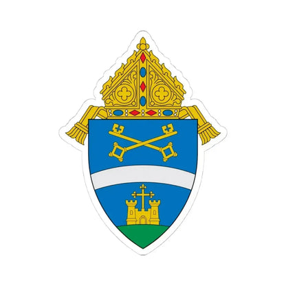 Diocese of Belleville - STICKER Vinyl Kiss-Cut Decal 4 Inch White - The Sticker Space