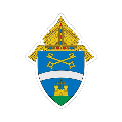 Diocese of Belleville - STICKER Vinyl Kiss-Cut Decal 6 Inch White - The Sticker Space