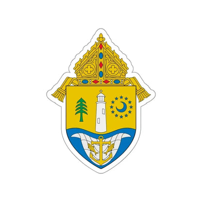 Diocese of Biloxi - STICKER Vinyl Die-Cut Decal White Die-Cut 3 Inch - The Sticker Space