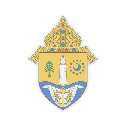 Diocese of Biloxi - STICKER Vinyl Kiss-Cut Decal 2 Inch Transparent - The Sticker Space