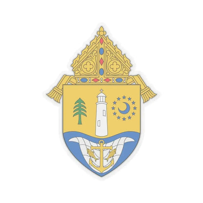 Diocese of Biloxi - STICKER Vinyl Kiss-Cut Decal 6 Inch Transparent - The Sticker Space