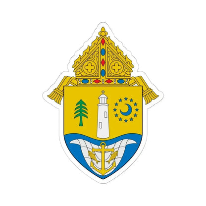 Diocese of Biloxi - STICKER Vinyl Kiss-Cut Decal 6 Inch White - The Sticker Space