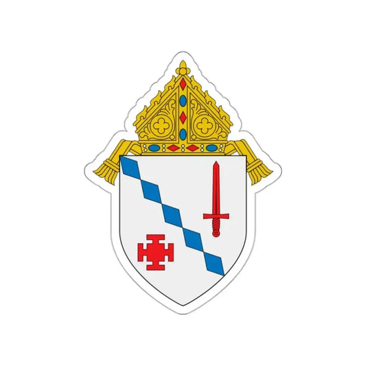 Diocese of Birmingham in Alabama - STICKER Vinyl Die-Cut Decal White Die-Cut 2 Inch - The Sticker Space