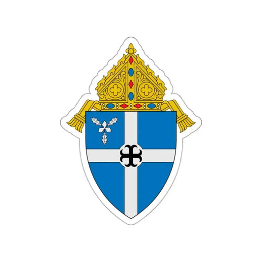 Diocese of Bismarck - STICKER Vinyl Die-Cut Decal White Die-Cut 2 Inch - The Sticker Space