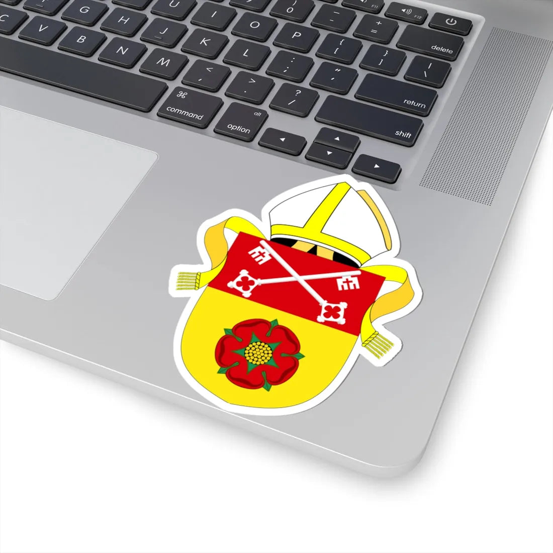 Diocese of Blackburn arms (England) (Coat of Arms) STICKER Vinyl Kiss-Cut Decal - The Sticker Space