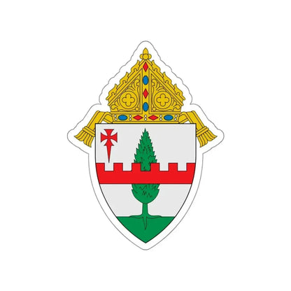 Diocese of Boise - STICKER Vinyl Die-Cut Decal White Die-Cut 3 Inch - The Sticker Space
