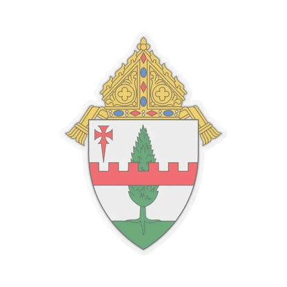 Diocese of Boise - STICKER Vinyl Kiss-Cut Decal 2 Inch Transparent - The Sticker Space