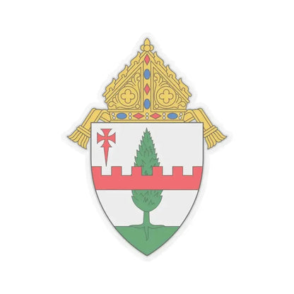 Diocese of Boise - STICKER Vinyl Kiss-Cut Decal 6 Inch Transparent - The Sticker Space