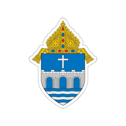 Diocese of Bridgeport - STICKER Vinyl Die-Cut Decal White Die-Cut 2 Inch - The Sticker Space
