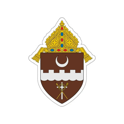 Diocese of Brownsville 2 - STICKER Vinyl Die-Cut Decal White Die-Cut 3 Inch - The Sticker Space