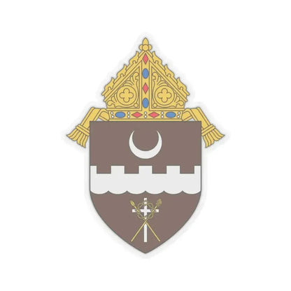 Diocese of Brownsville 2 - STICKER Vinyl Kiss-Cut Decal 2 Inch Transparent - The Sticker Space