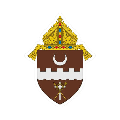 Diocese of Brownsville 2 - STICKER Vinyl Kiss-Cut Decal 2 Inch White - The Sticker Space