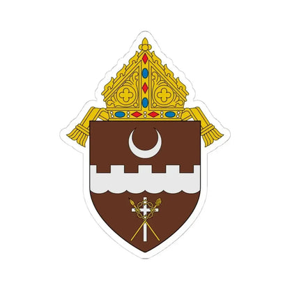 Diocese of Brownsville 2 - STICKER Vinyl Kiss-Cut Decal 4 Inch White - The Sticker Space
