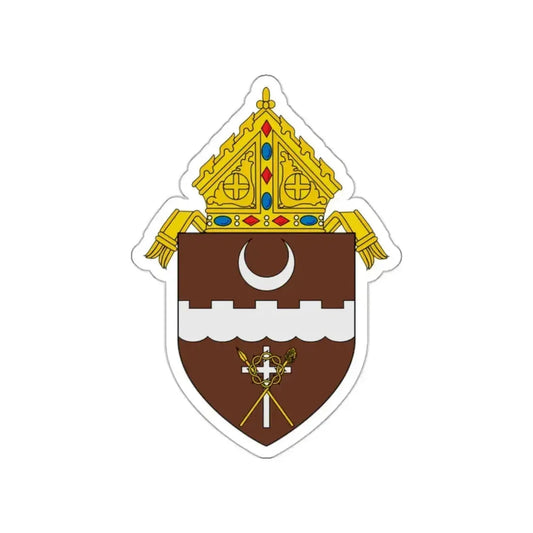 Diocese of Brownsville - STICKER Vinyl Die-Cut Decal White Die-Cut 2 Inch - The Sticker Space